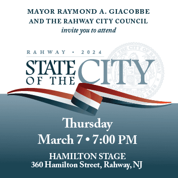 Rahway's State of the City Address | Thursday, March 7 at 7:00 PM